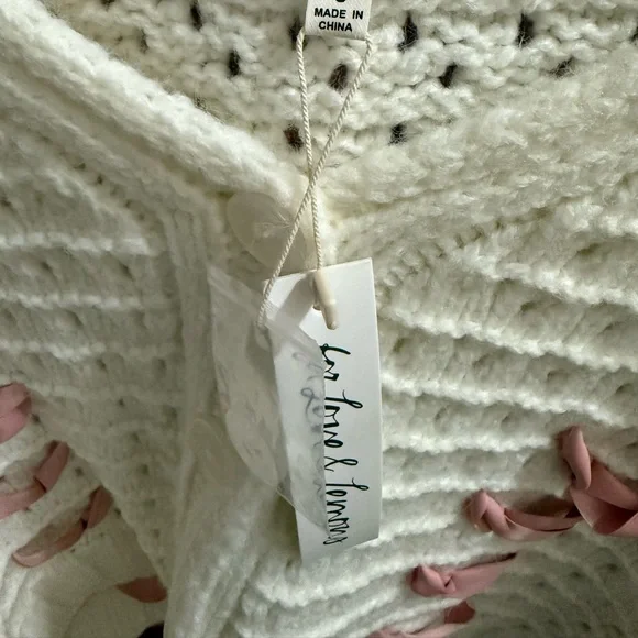 NWT $229 For Love and Lemons Laurel Cardigan S - Picture 7 of 8